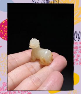 🐉和田玉瑞兽挂件🎋