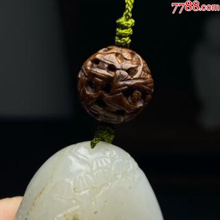 和田籽料白玉吊坠挂件